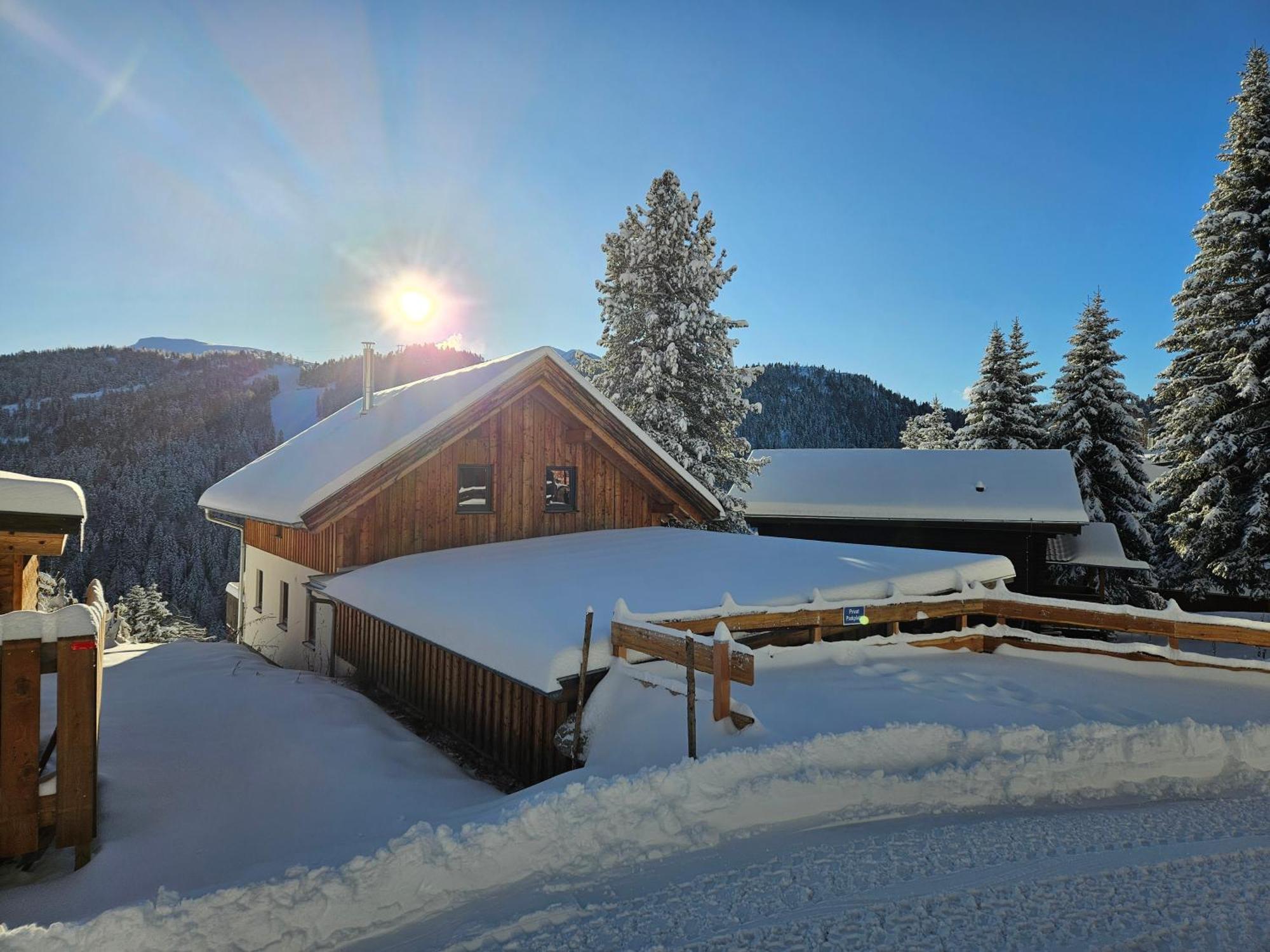 Chalet Claassen Turracher Hohe Esterno foto